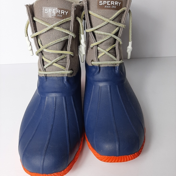 Sperry rain duck boots womens size 12 Sperry rain duck boots womens size 12